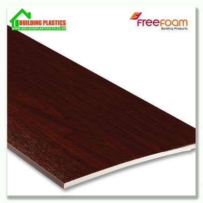 250mm Soffit and Flat Board 10mm x 5m Rosewood Woodgrain