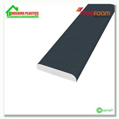 28mm D-Section | Anthracite Grey Woodgrain 2 x 2.5m