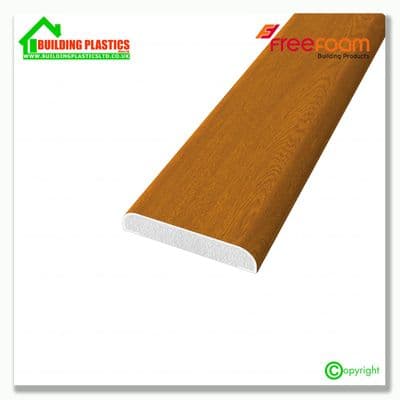 28mm D-Section | Lightoak Woodgrain 2 x 2.5m