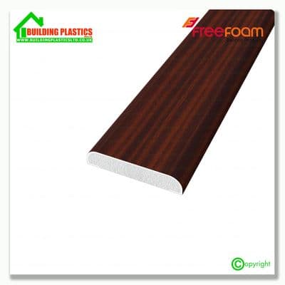28mm D-Section | Mahogany Woodgrain 2 x 2.5m
