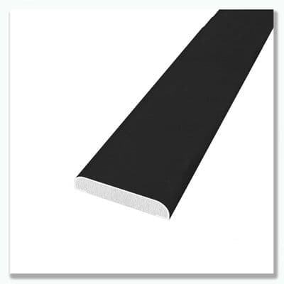 28mm D-Section | Matte Black 2 x 2.5m