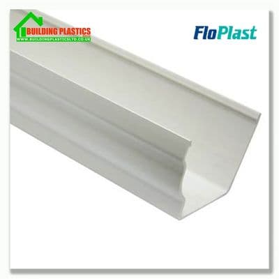 2m Niagara Ogee Gutter White