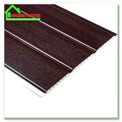 300mm Hollow Cladding/Soffit Board 2.5m Rosewood Woodgrain