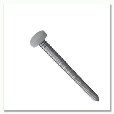 30mm Plastic Top Pins Agate Grey Box 250