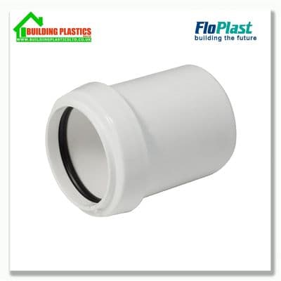 32mm to 40mm Reducer Push-fit Waste System White