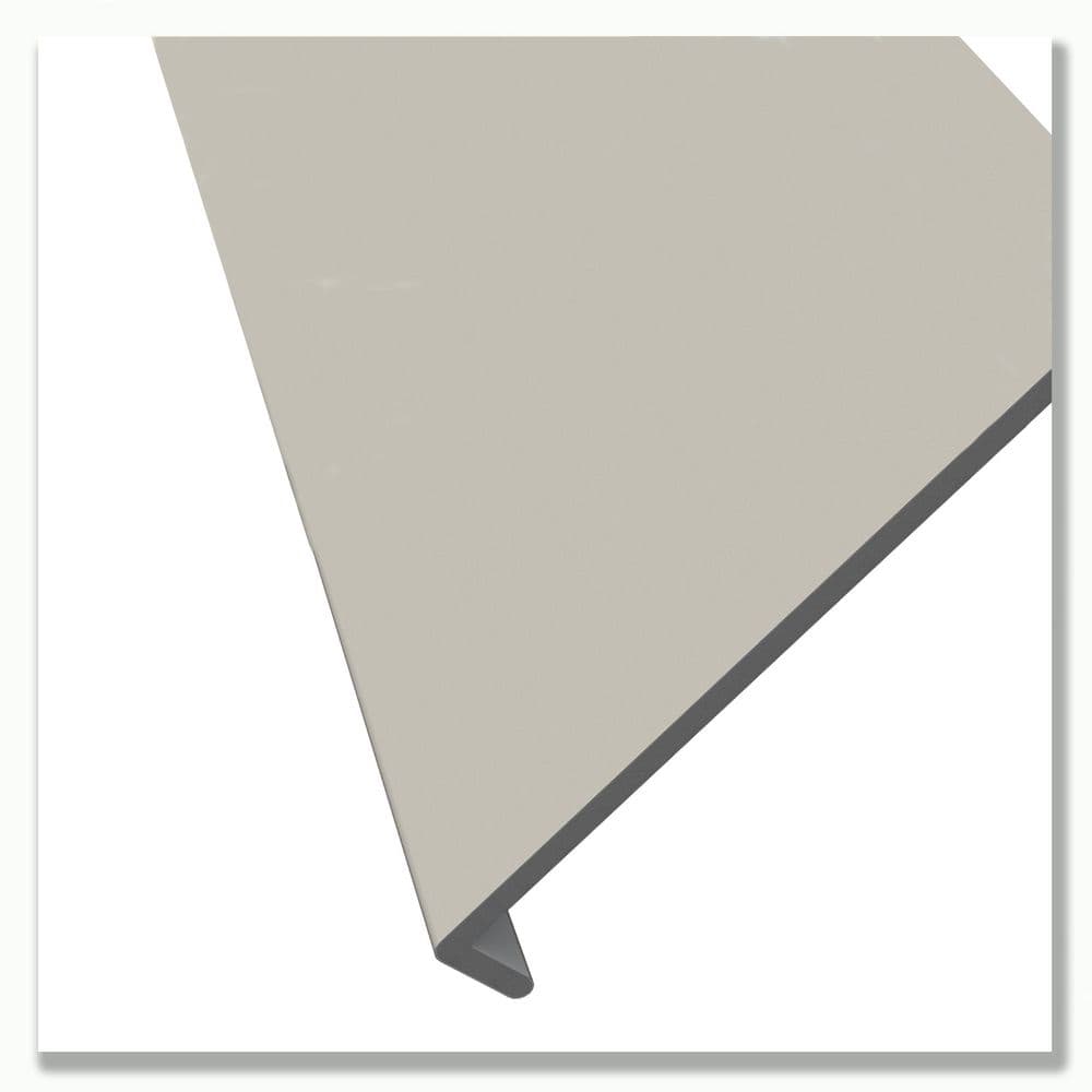 400mm Fascia Capping Board 10mm x 5m Black Ash Woodgrain Building