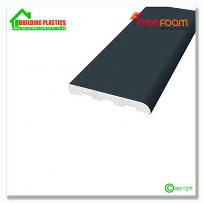 40mm Upvc Architrave | Anthracite Grey Woodgrain 2 x 2.5m Lengths