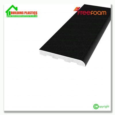 40mm Upvc Architrave | Blackash Woodgrain 2 x 2.5m Lengths