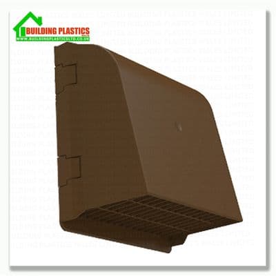 5 inch Full Hood External Cowl Vent Brown