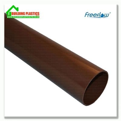 5.5m 68mm Round Downpipe Brown|Freeflow