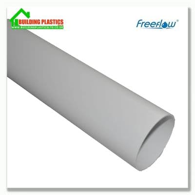 5.5m 68mm Round Downpipe White|Freeflow