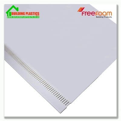 605mm Ventilated Soffit Board 10mm x 5m White