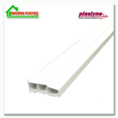 85mm External Window Cill | 2.5m White | 60mm System