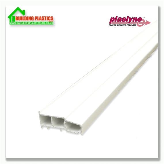 85mm External Window Cill | 2.5m White | Building Plastics