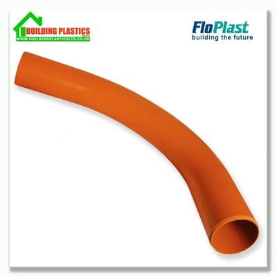 87.5 LRG RADIUS BEND 110mm U/G SYSTEM