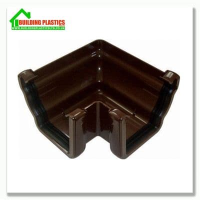 90 degree External Angle Niagara Ogee Brown