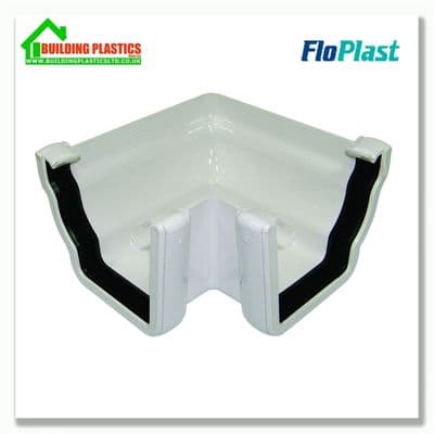 90 degree External Angle Niagara Ogee White