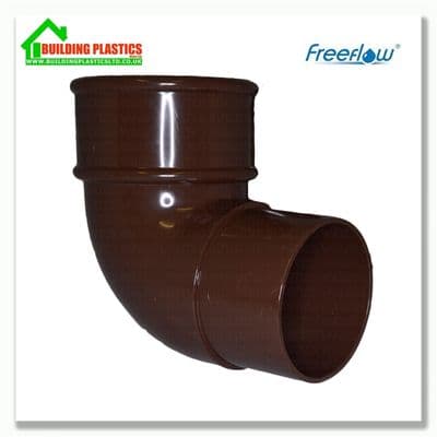 92.5 Degree Bend 68mm Round Downpipe Brown|Freeflow