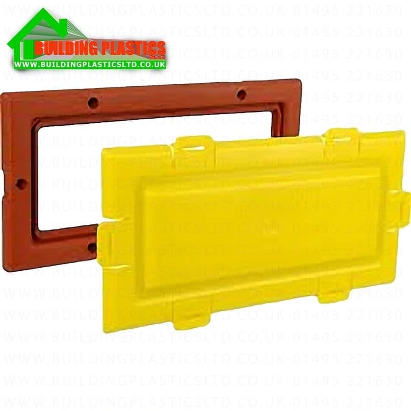 Air brick Flood Defence Kit Terracotta Frame Building Plastics Tele