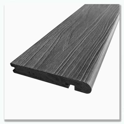 Armour 7H Charcoal Composite End Board  3.6m x 140mm x 23mm