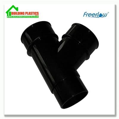 Branch 67.5 degree 68mm Round Black