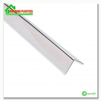 Chrome Effect External Corner 20 x 20mm x 2.4m