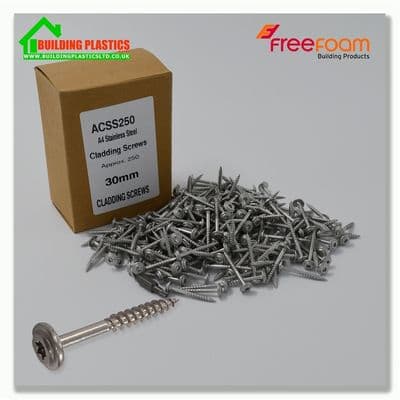 Cladding Screws 3.5 x 30mm | Stainless Steel | Approx 250