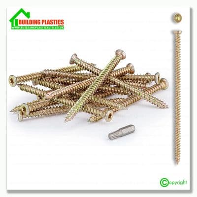 Concrete Frame Screw 7.5 x 150mm Box of 100