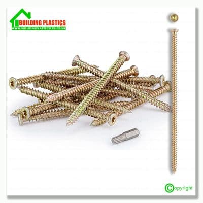 Concrete Frame Screw 7.5 x 180mm Box of 100