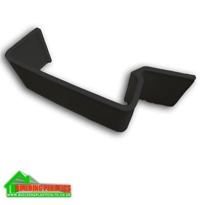 Continuous Dry Verge Connector D-Type Black