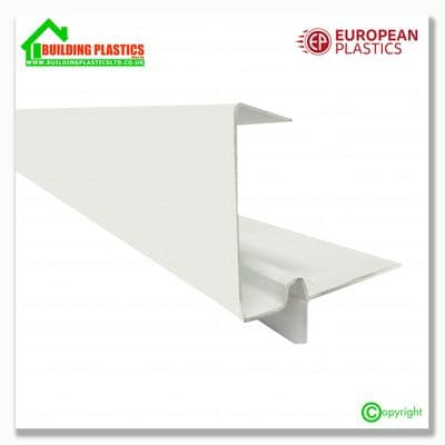 Continuous Dry Verge D-Type 5m White