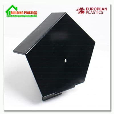 Continuous Dry Verge Tile Ridge Cap Black (M, R & D TYPE)