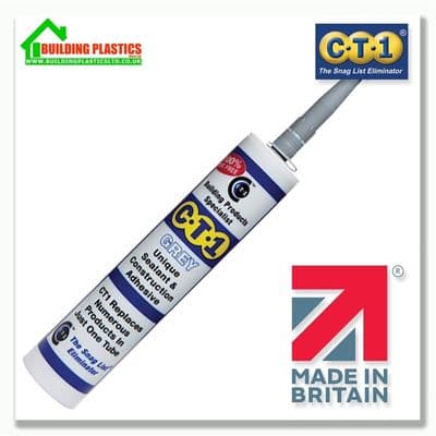 CT1 Grey Sealant and Construction Adhesive 290ml