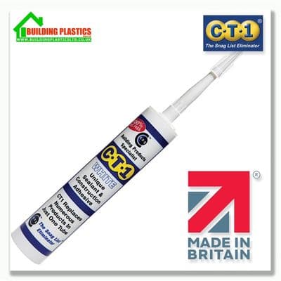 CT1 White Sealant and Construction Adhesive 290ml