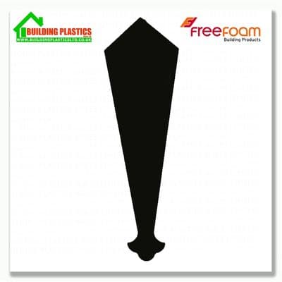 Decorative Finial 340mm Black