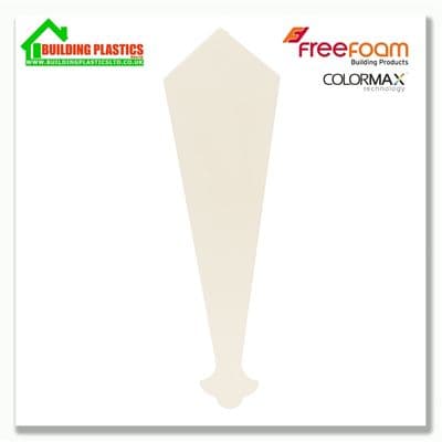 Decorative Finial 340mm Pale Gold RAL1013