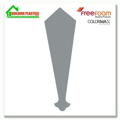 Decorative Finial 340mm Storm Grey RAL7045