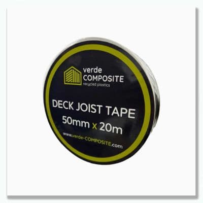 Enhanced Decking Joist Tape 20m Roll  Waterproof Subframe Protection Tape