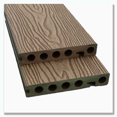 Evolved Oak Composite Decking End Board 3.6m (148mm x 25mm)
