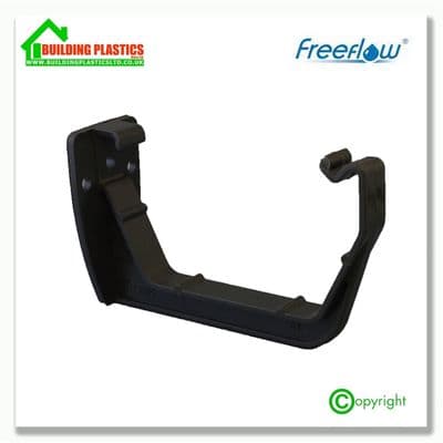 Fascia Bracket 114mm Square Line Gutter Anthracite Grey