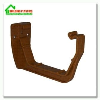 Fascia Bracket 114mm Square Line Gutter Caramel