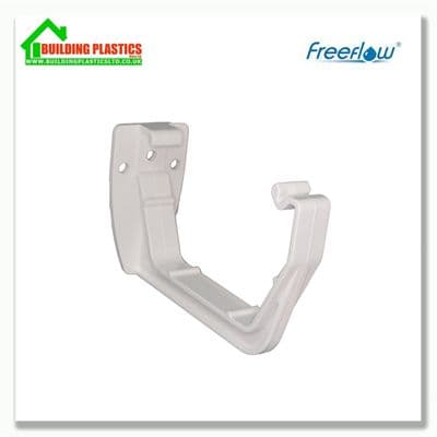 Fascia Bracket 114mm Square Line Gutter White