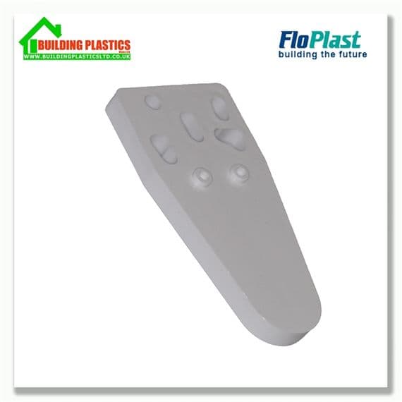 Fascia Bracket Spacer 8mm White | Building Plastics Tele 0333 050 0585