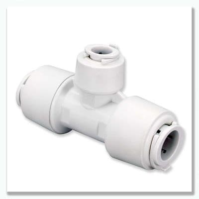 Flofit+ Push Fit Reducing Tee 15mm x 15mm x 10mm