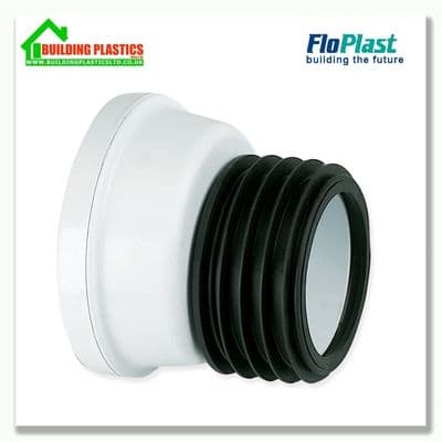 Floplast SP102 Offset Soil Pan Connector - White