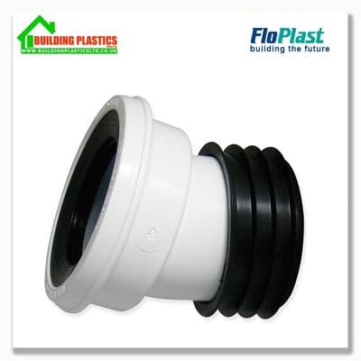 Floplast SP108W Soil Pan Connector 14 Deg - White