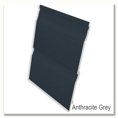 Fortex 333mm Double Shiplap 2.5m | Anthracite Grey