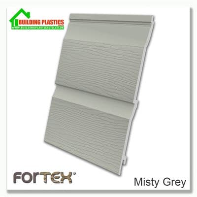 Fortex 333mm Double Shiplap 2.5m | Misty Grey