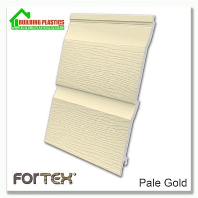 Fortex 333mm Double Shiplap 2.5m | Pale Gold