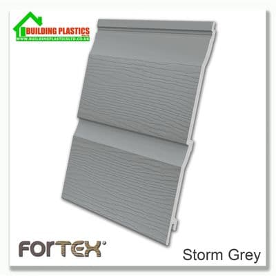 Fortex 333mm Double Shiplap 2.5m | Storm Grey